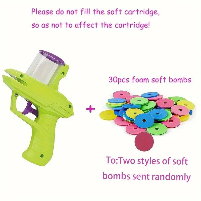 Interactive Cat Toy Launcher - Battery-Free Foam Plate Shooter for Indoor Play - Ideal Pet Supplies for Small Cats and Dogs