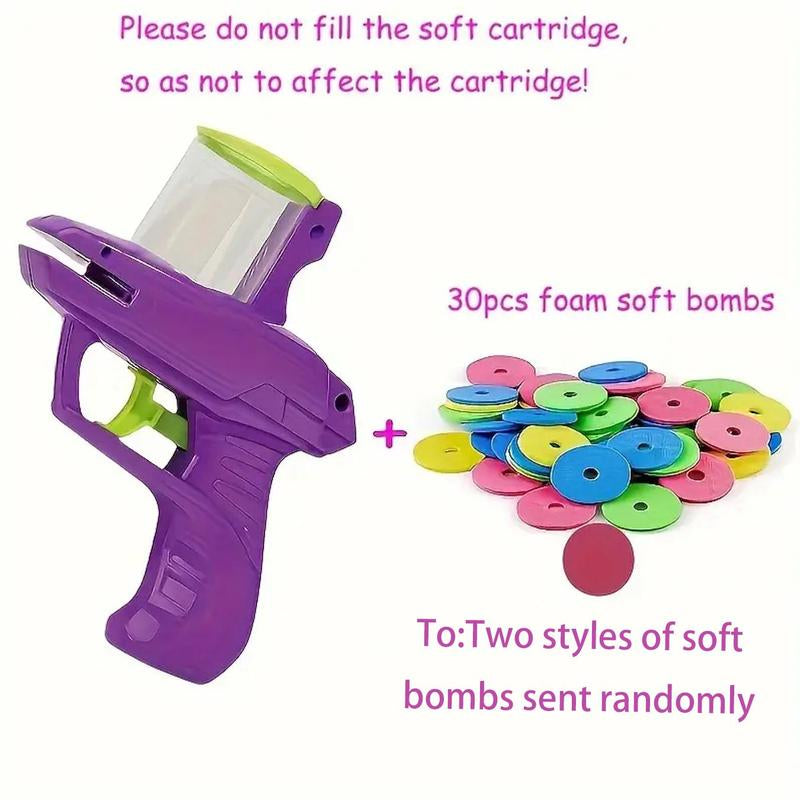 Interactive Cat Toy Launcher - Battery-Free Foam Plate Shooter for Indoor Play - Ideal Pet Supplies for Small Cats and Dogs