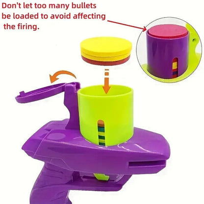 Interactive Cat Toy Launcher - Battery-Free Foam Plate Shooter for Indoor Play - Ideal Pet Supplies for Small Cats and Dogs